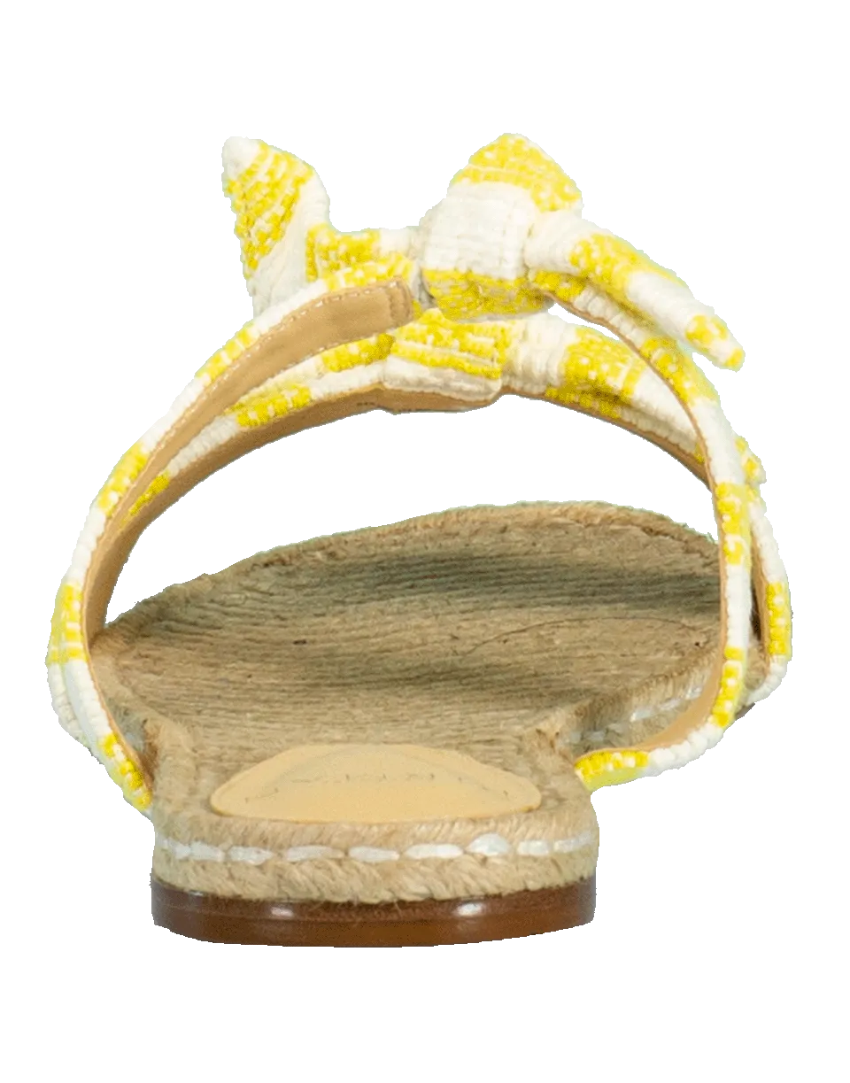 Clarita Braid Flat Sandal