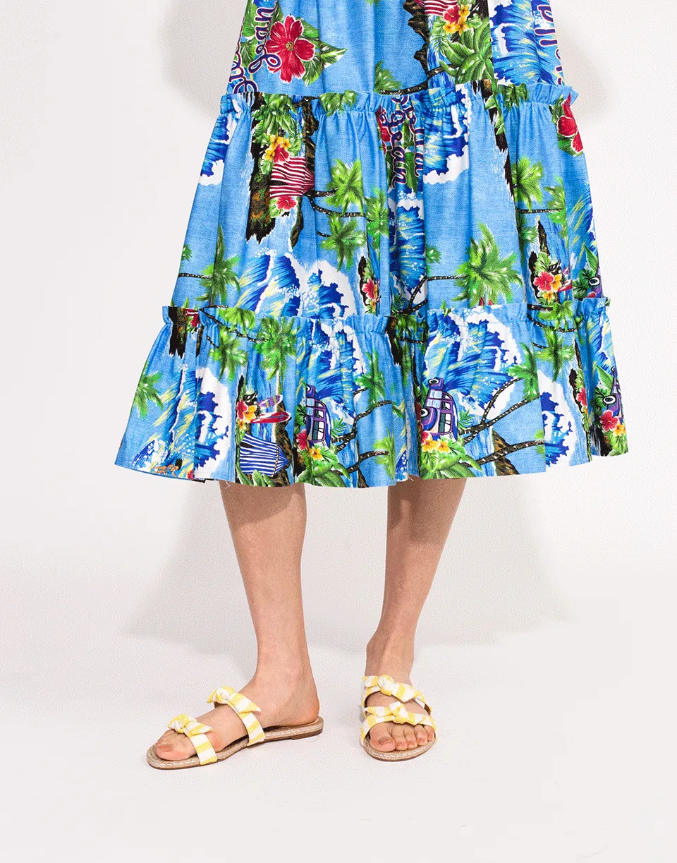 Clarita Braid Flat Sandal