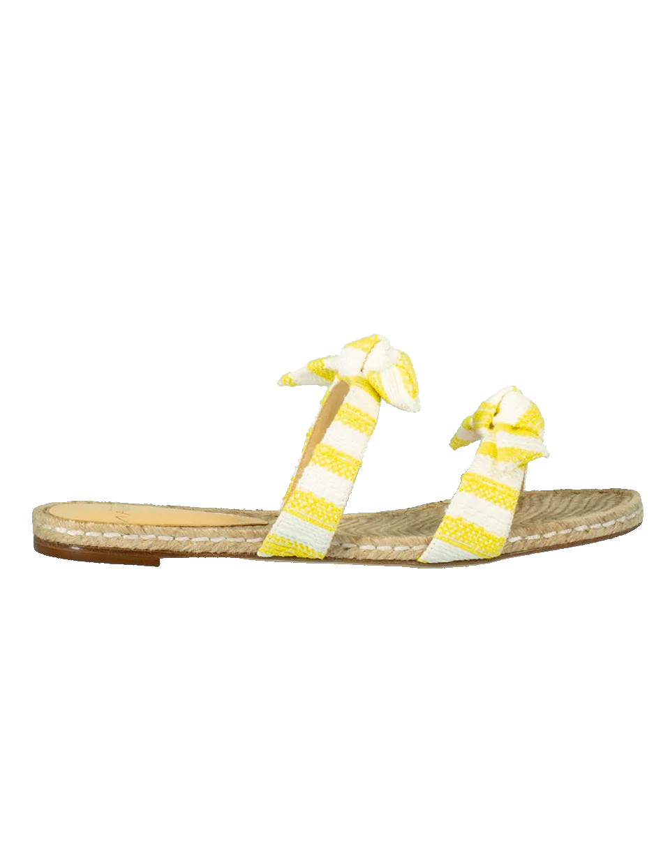 Clarita Braid Flat Sandal