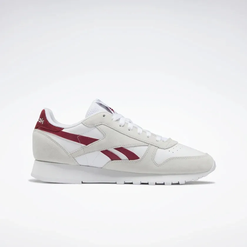 Classic Leather (Pure Grey 1   Classic Burgundy   Cloud White)