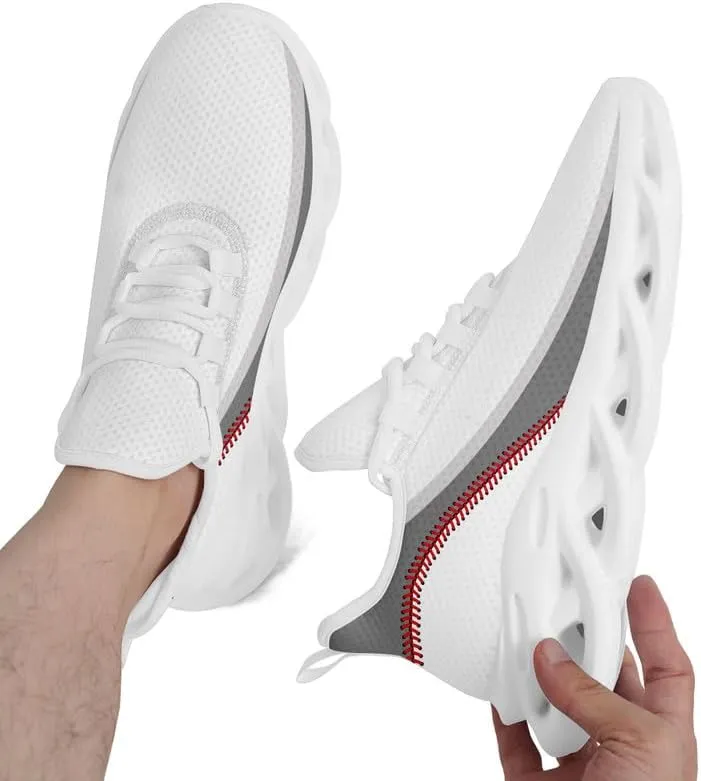 Custom Men's Sneaker Personalized Women's Running Shoes Light Weight Baseball Tennis Breathable Unisex Athletic Shoes