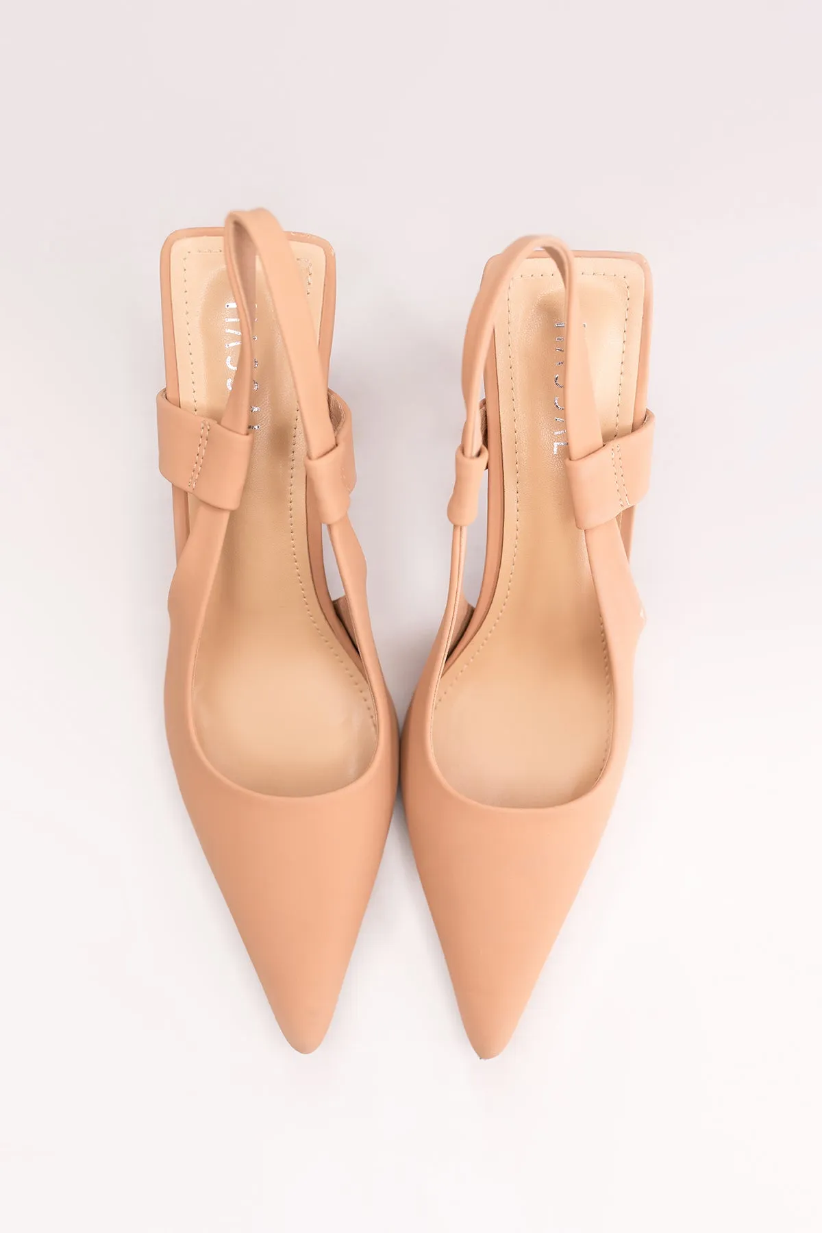 Daisy Strap Small  Heel Nude