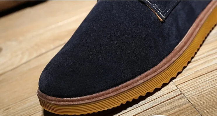 High Quality Solid Color Men's Flats