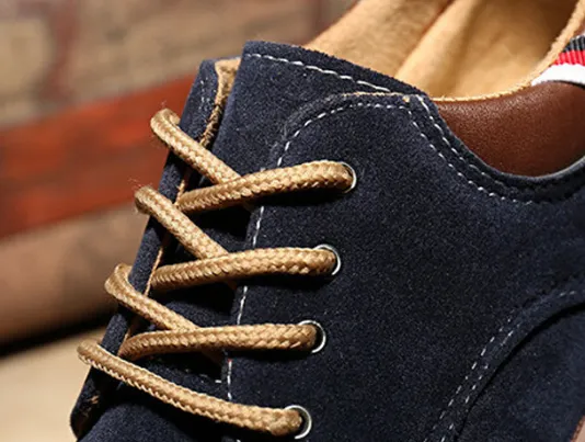 High Quality Solid Color Men's Flats