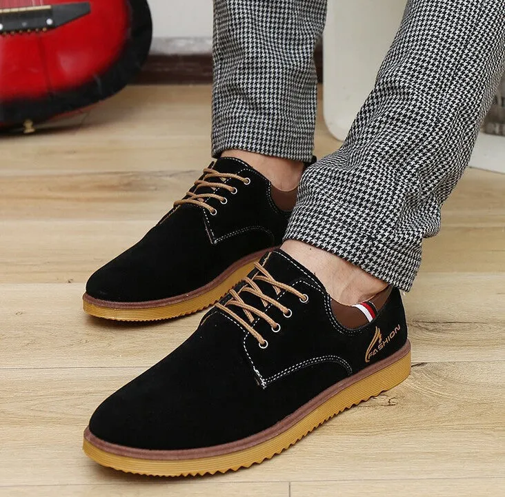 High Quality Solid Color Men's Flats