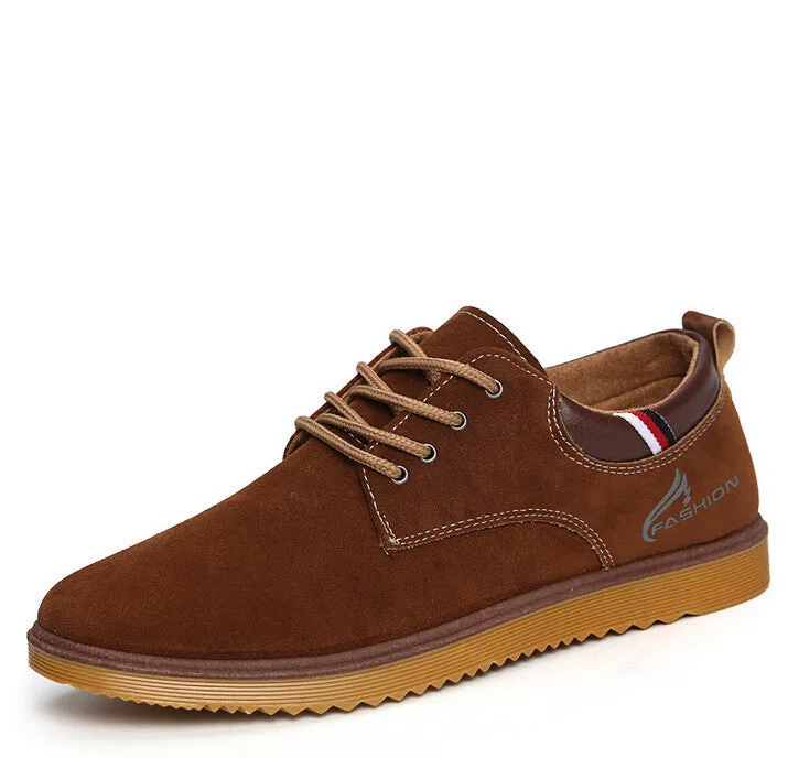 High Quality Solid Color Men's Flats