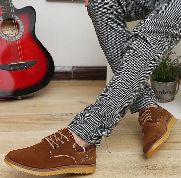 High Quality Solid Color Men's Flats