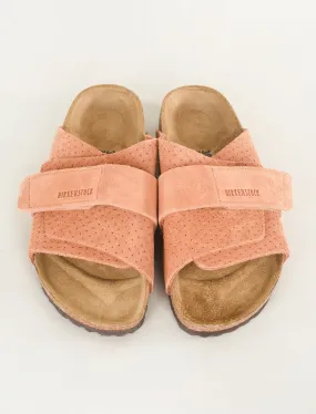 Kyoto Embossed Dot Sandal, Burnt Orange