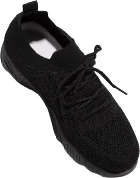 Lausiuoe Running Shoes For Women Arch Support Slip-on Walking Shoes Slip Resistant Breathable Workout Fashion Sneakers