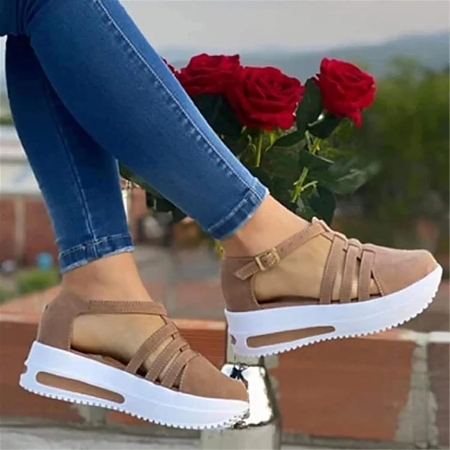 Lausiuoe Womens Shoes Casual Dressy Canvas Shoes Low Top Fashion Comfortable Classic Slip On Sneakers Walking Flat Loafers