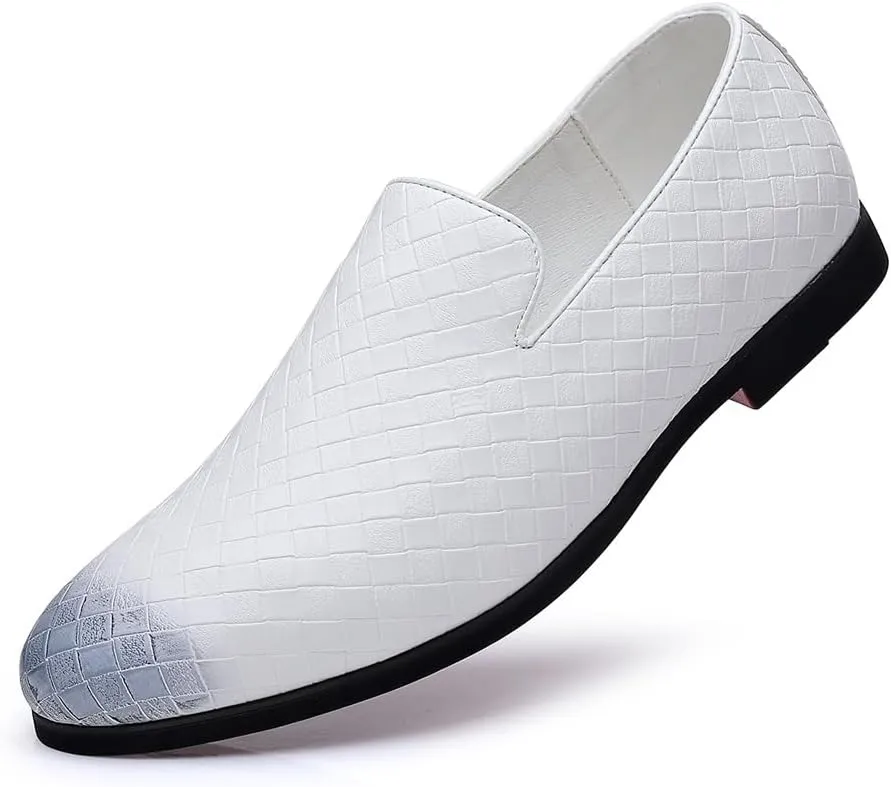 Men Elegant Loafers Luxury Oxford Shoes Business Office Loafers Leather Fashion Dress Sneakers Comfort Walking Driving Shoes