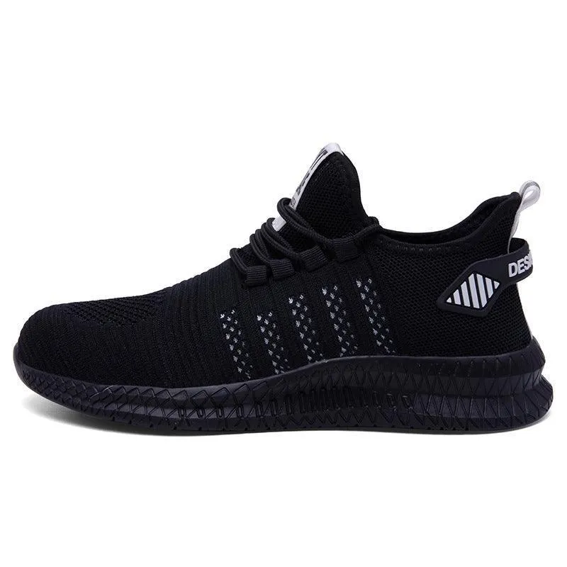 Men’s Indestructible Steel Toe Safety Sneakers – Anti-Puncture