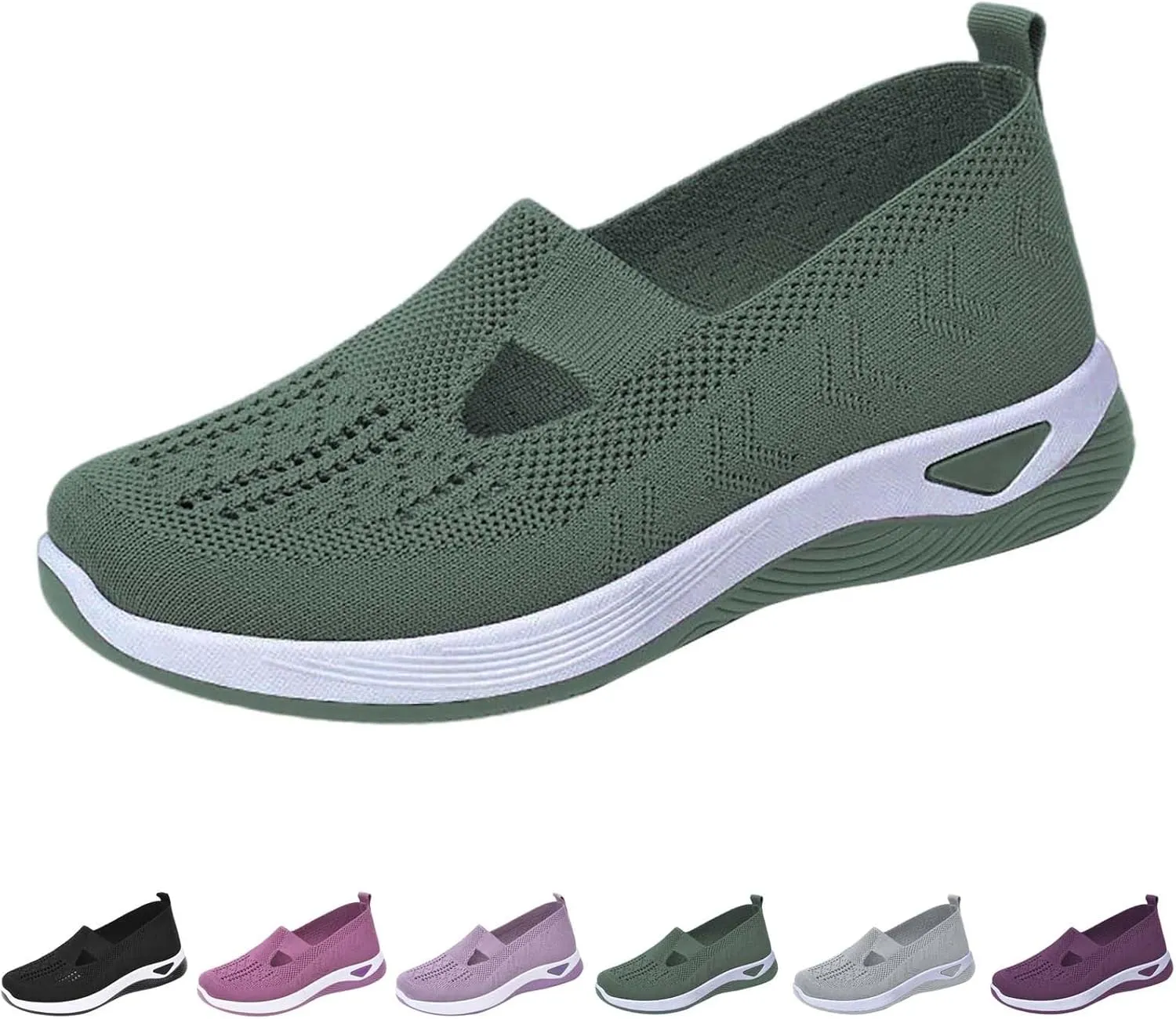 Orthopedic Shoes for Women Breathable Soft Slip On Mens Dress Shoes Casual Casual Shoes Trendy Women's Fashion Sneakers White Tennis Shoe Loafers Shoe