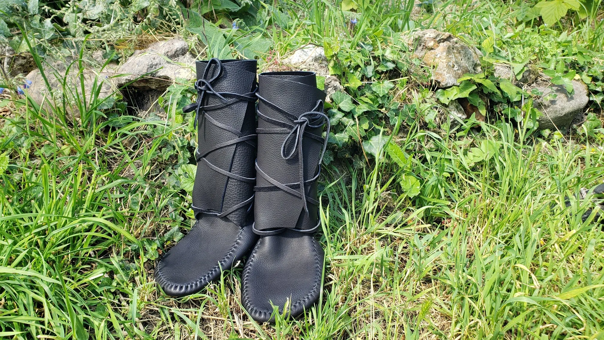 "Viking & Medieval Boots" / Custom-Made Barefoot-Boots