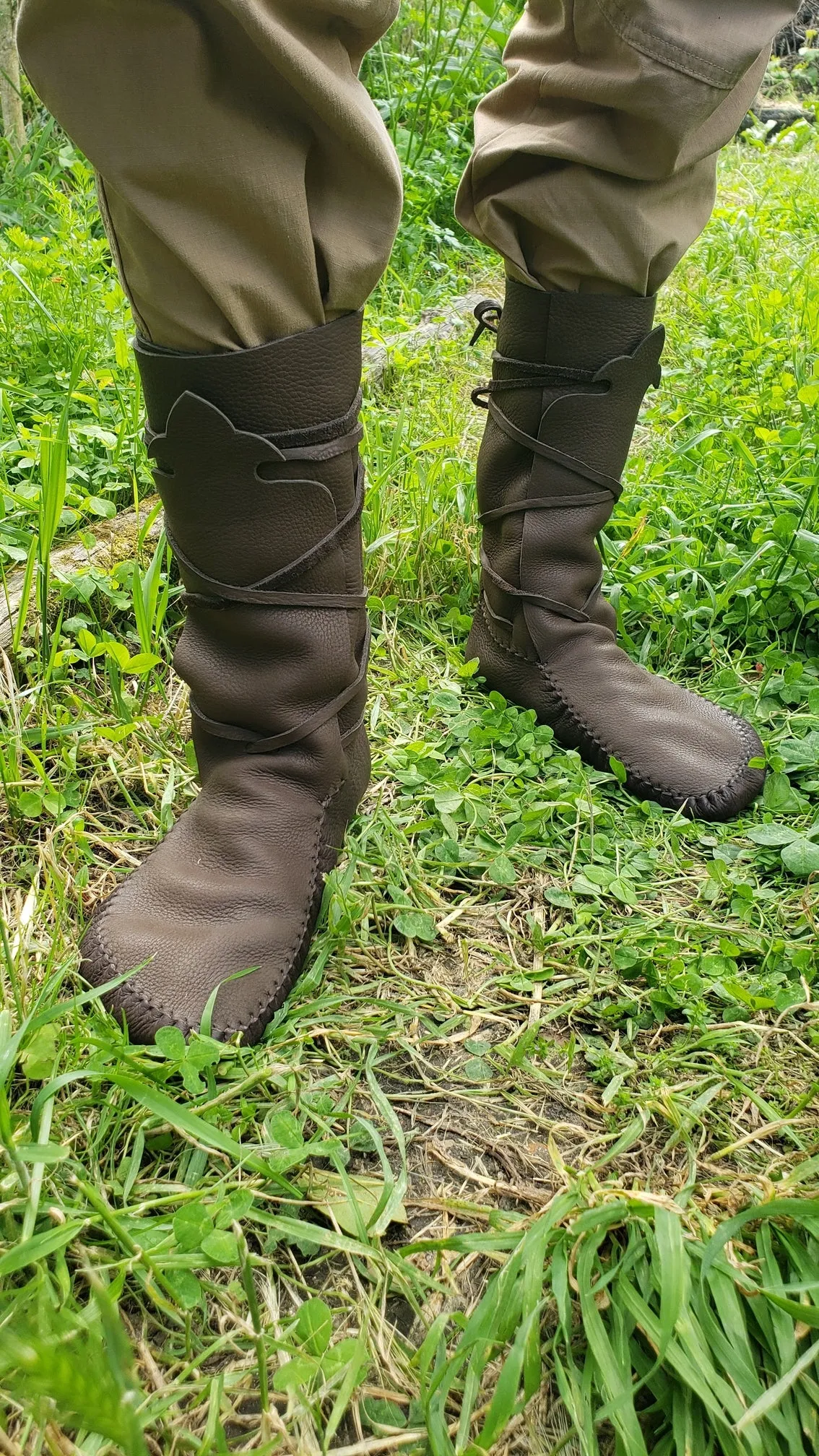 "Viking & Medieval Boots" / Custom-Made Barefoot-Boots