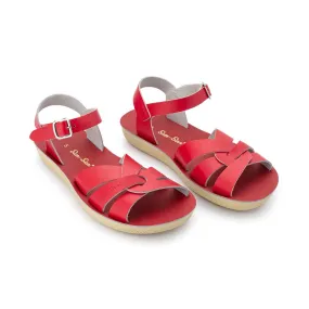 SALTWATER - ADULT SUNSAN SWIMMER SANDAL: RED