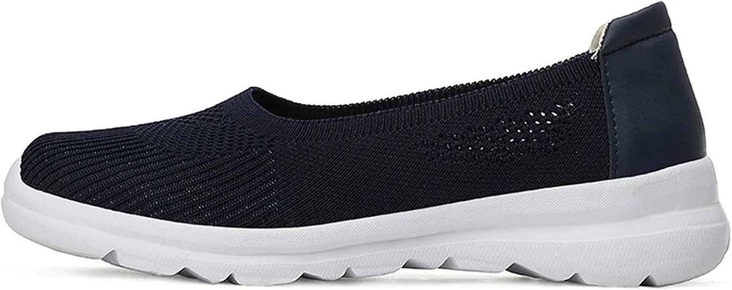 Slipper on Walking Shoes for Women Comfy Lightweight Solid Color Sneakers Workout Sports Gym Shoe Beach Summer Footwear
