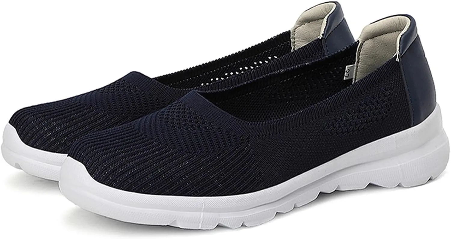 Slipper on Walking Shoes for Women Comfy Lightweight Solid Color Sneakers Workout Sports Gym Shoe Beach Summer Footwear