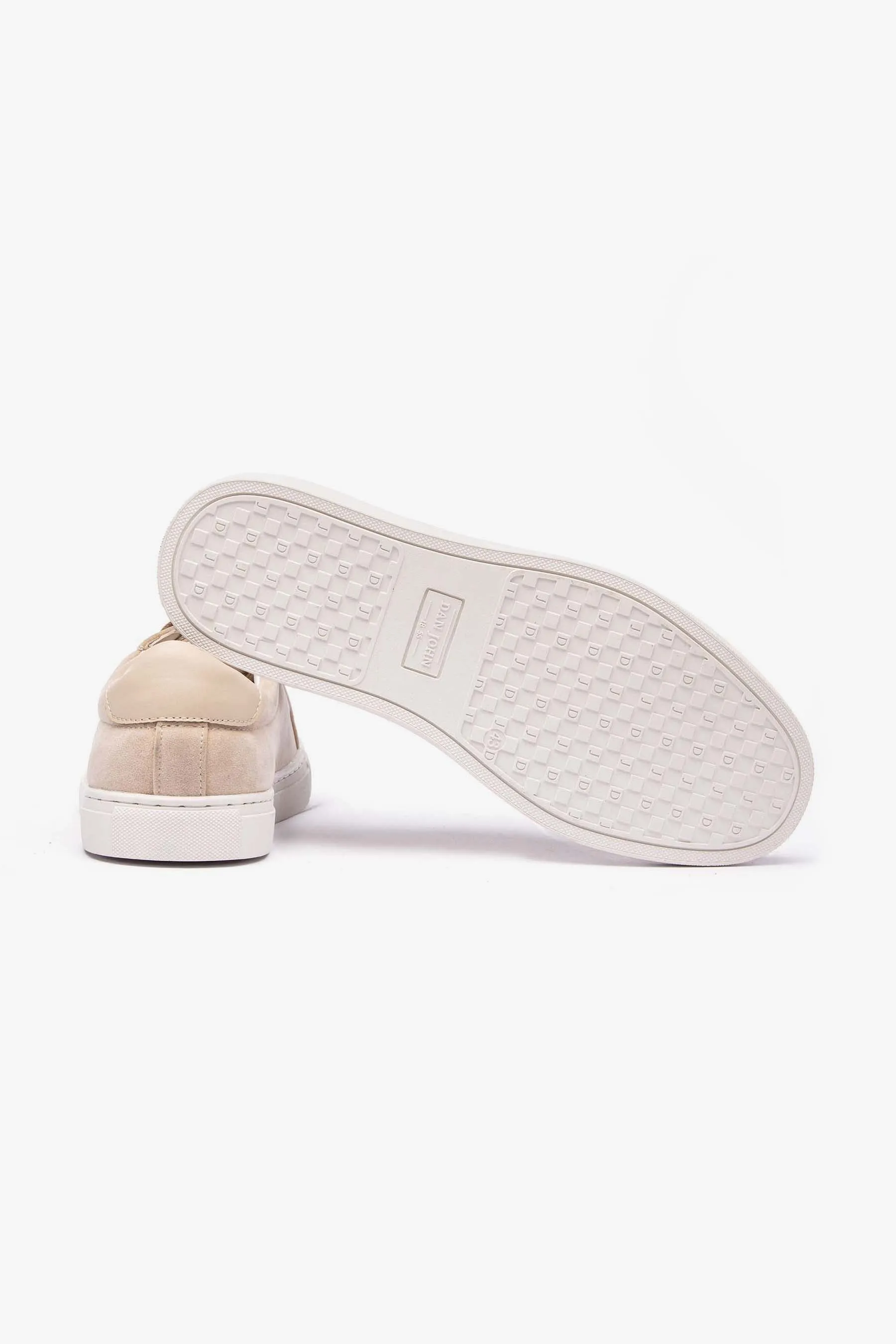 Sneakers scamosciate beige