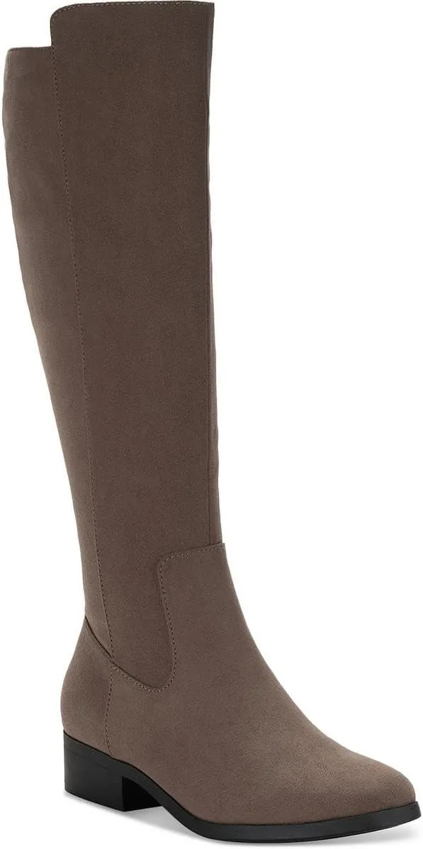 Style & Co. Womens Zipper Knee-High Boots