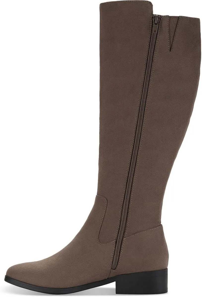 Style & Co. Womens Zipper Knee-High Boots