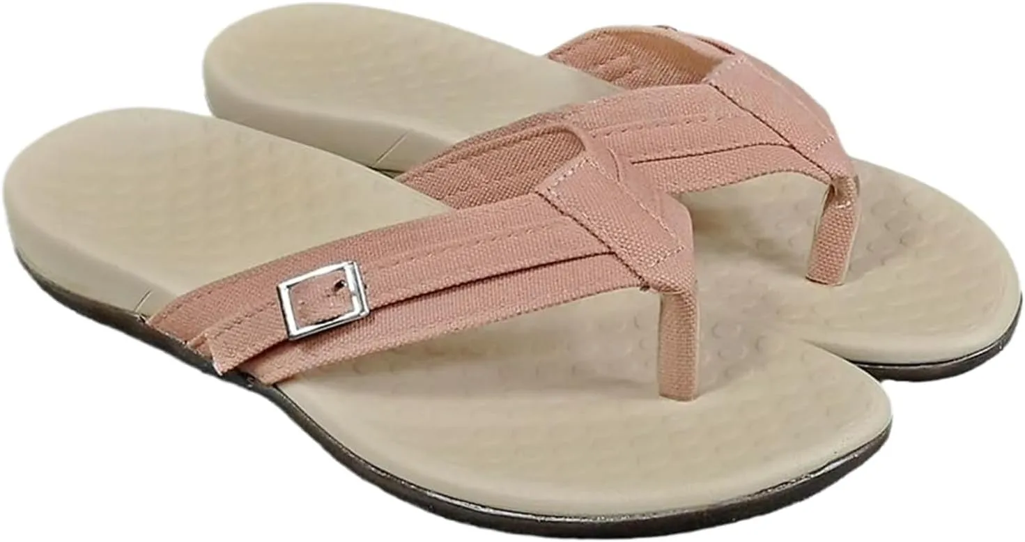Womens Plantar Fasciitis Feet Sandal Orthopedic Arch Support Flip Flops Comfortable Walking Sandals