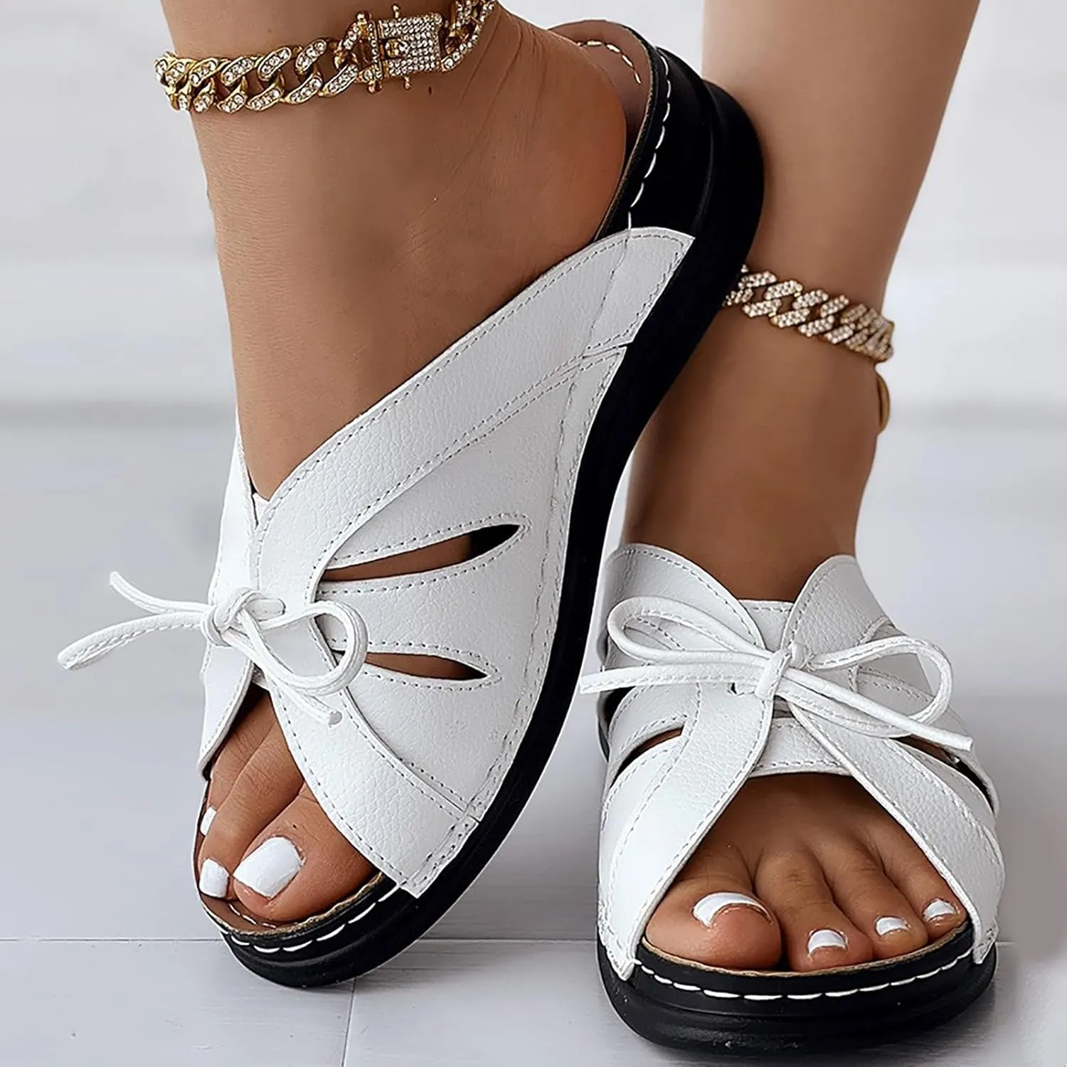 Womens sandals comfortable Orthopedic Sandals for Women Arch Support Sandals Comfortable Platform Wedge Orthotic Casual Shoes