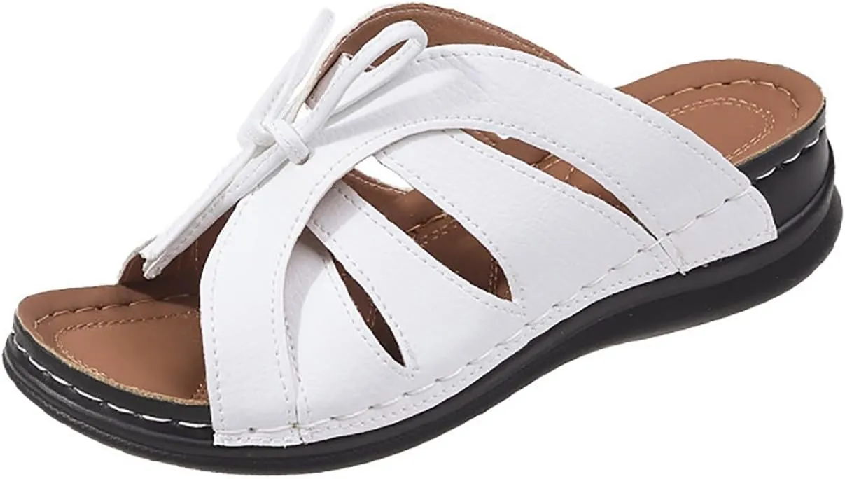 Womens sandals comfortable Orthopedic Sandals for Women Arch Support Sandals Comfortable Platform Wedge Orthotic Casual Shoes