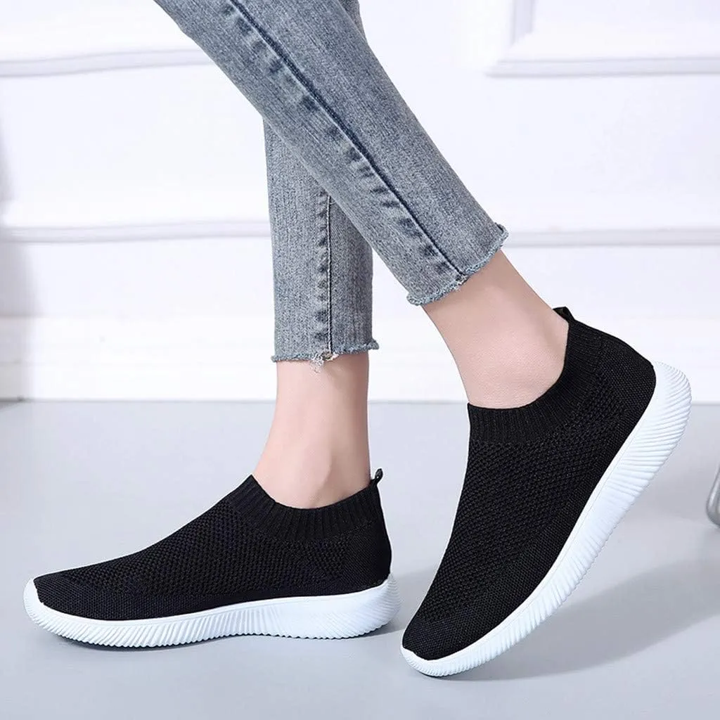 Women's Sneakers in White in Wide Width Womens Fall Shoes Slip On Casual Shoes Wide Toe Box Trendy Casual Black Loafers Women Platform White Sneakers for Women
