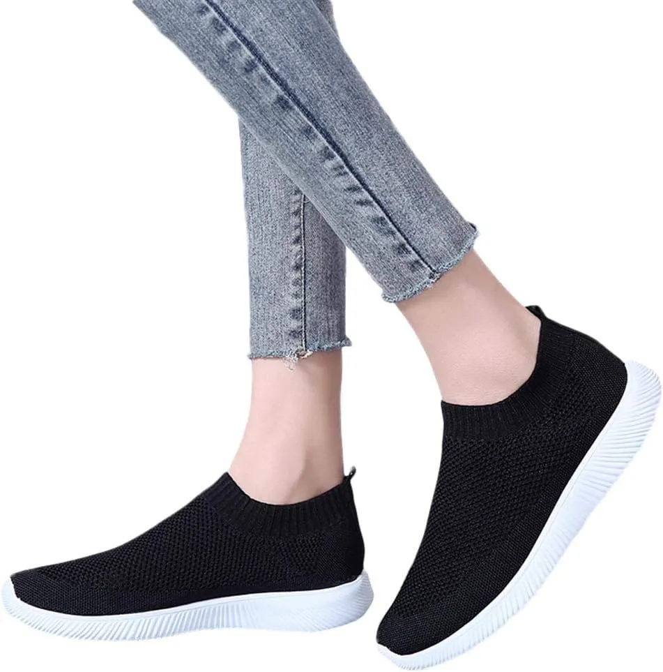 Women's Sneakers in White in Wide Width Womens Fall Shoes Slip On Casual Shoes Wide Toe Box Trendy Casual Black Loafers Women Platform White Sneakers for Women