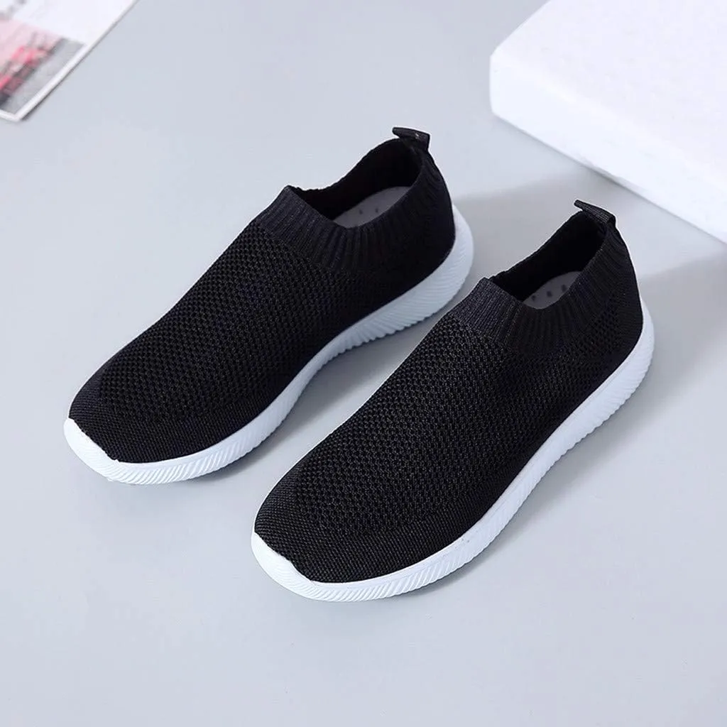 Women's Sneakers in White in Wide Width Womens Fall Shoes Slip On Casual Shoes Wide Toe Box Trendy Casual Black Loafers Women Platform White Sneakers for Women