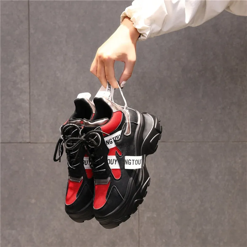 Women's Spring Casual Chunky Sneakers